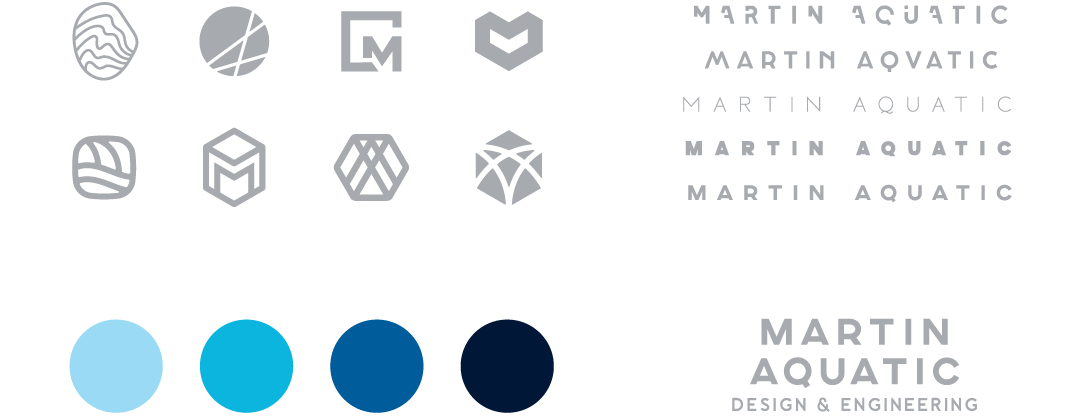 Case Study - Martin Aquatic - Logo Components
