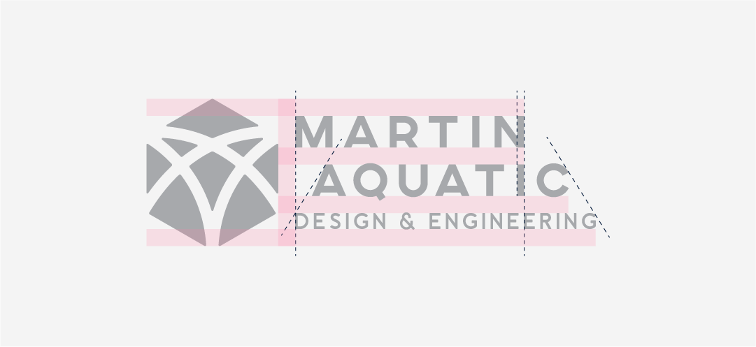 Case Study - Martin Aquatic - Logo Spacing and Alignment